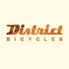 Business logo for District Bicycles
