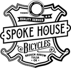 Business logo for Spoke House Bicycles