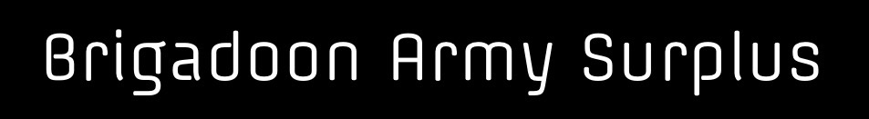 logo for Brigadoon Army Surplus