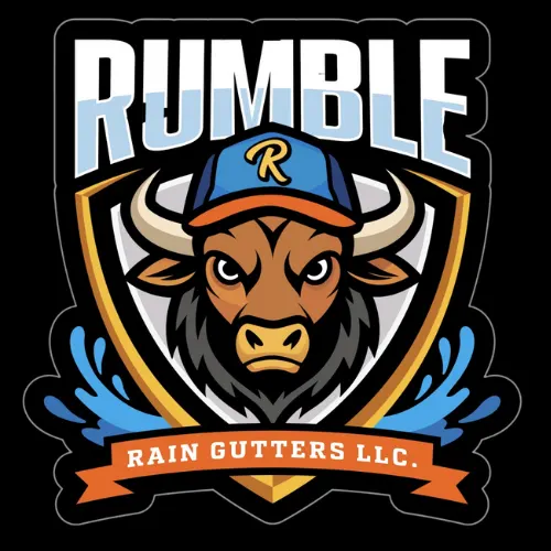 logo for Rumble Rain Gutters