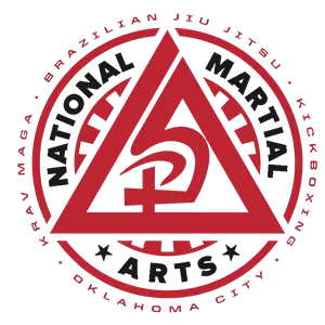 logo for National Martial Arts OKC