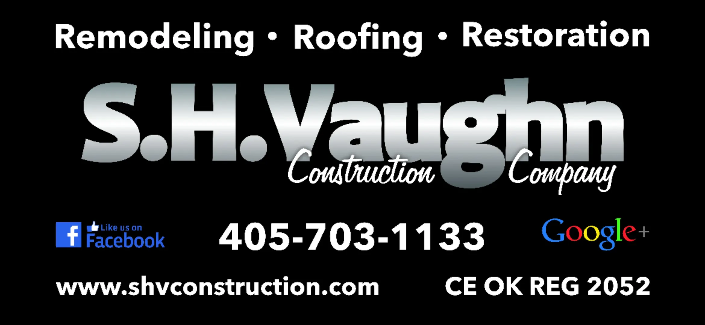 logo for S. H. Vaughn Construction