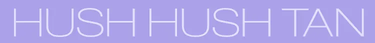 logo for Hush Hush Tan