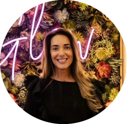Izabel Wicker, owner of Hush Hush Tan