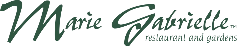 logo for Marie Gabrielle Restaurant and Gardens