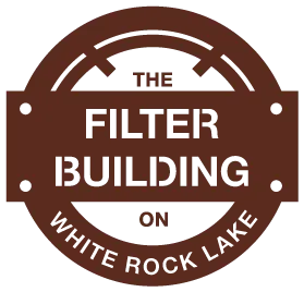 logo for The Filter Building on White Rock Lake