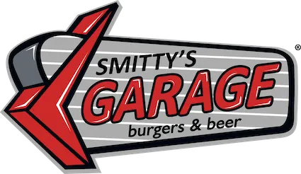 logo for The Garage Burgers and Beer