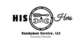 Business logo for His and Hers Handyman Service, LLC