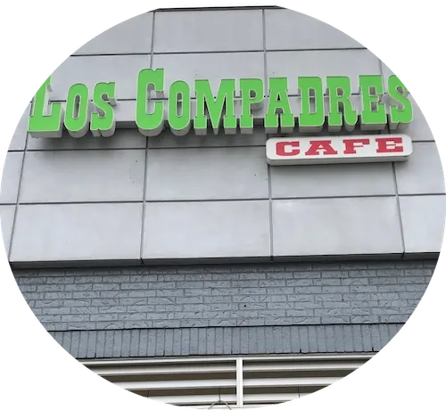 logo for Los Compadres Cafe