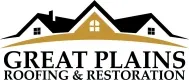 logo for Great Plains Roofing LLC