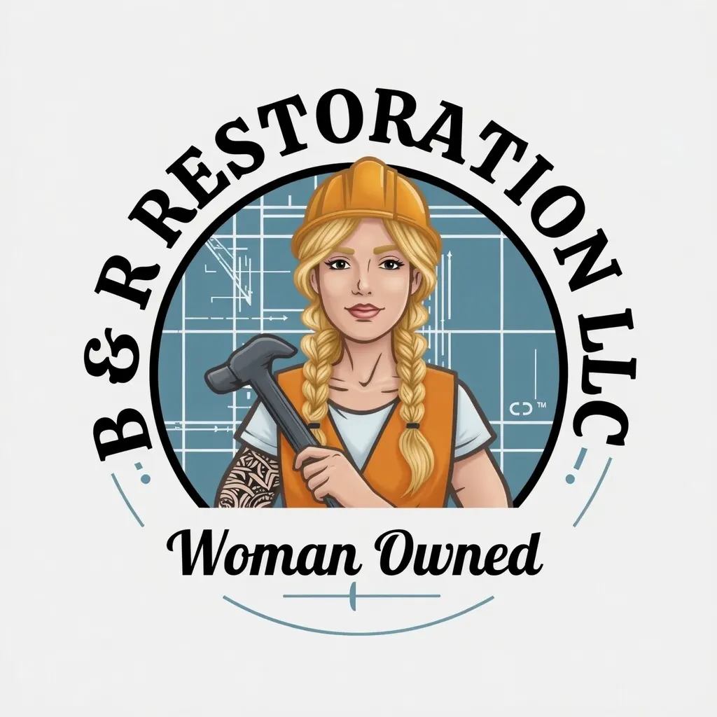 logo for B & R Restoration LLC