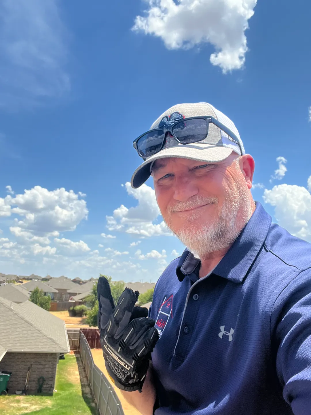 Chris Archer, owner of A & H Roofing & Contracting