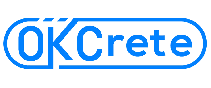 logo for OKCrete - Oklahoma Concrete